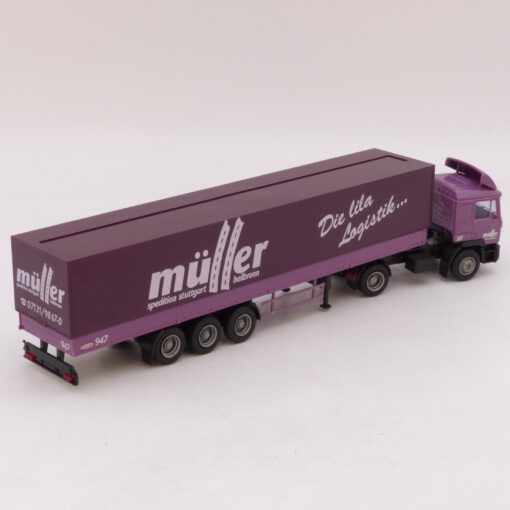 AMW / AWM 1:87 MAN F90 Sattelzug Müller Die lila Logistik, siehe Bilder o.EB9698 – Bild 3