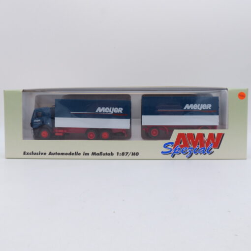 AMW / AWM 1:87 Nr.: 70145 Mercedes Benz SK Hängerzug Meyer, in OVP EB1364 – Bild 4