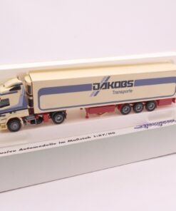 AWM 1:87 Volvo FH Sattelzug Jakobs Transporte in OVP RT3826