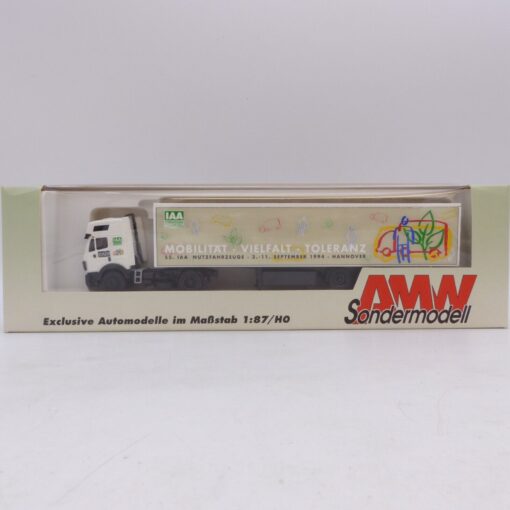 AWM / AMW 1:87 Nr.: 50150 Mercedes Benz SK Sattelzug IAA 1994, in EVP EB7692 – Bild 4