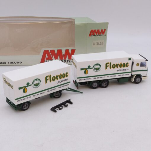AWM / AMW 1:87 Nr.: 5712.2 Scania 113M Hängerzug Floreac, in EVP EB7322 – Bild 3