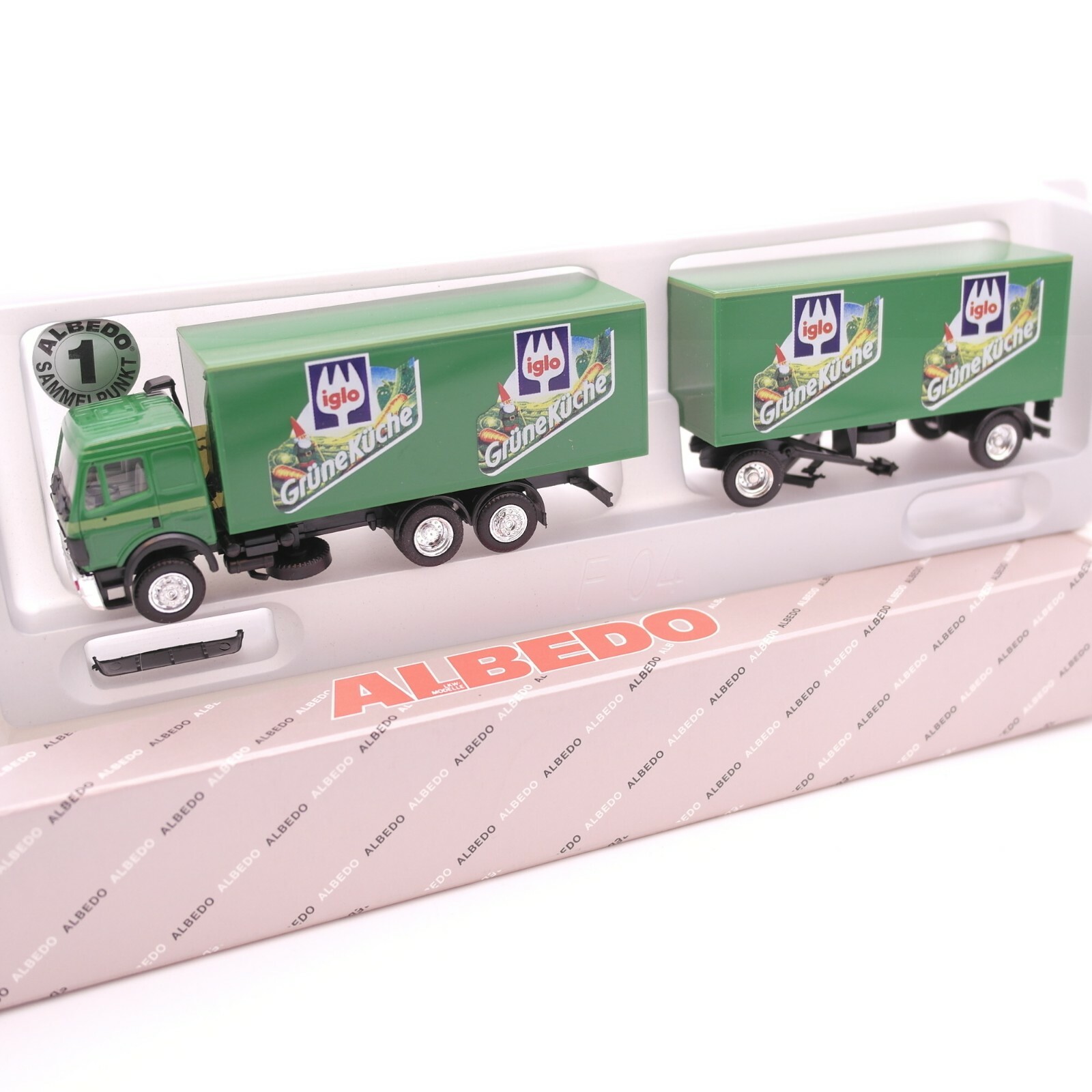 Albedo 1:87 200261 MB HZ “IGLO GRÜNE KÜCHE” in OVP RT2534 – Bild 3