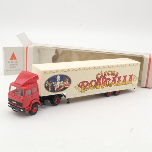 Albedo 1:87 Iveco Sattelzug Circus Roncalli in OVP RR601
