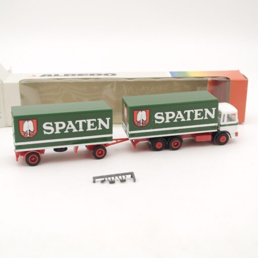 Albedo 1:87 MAN Hängerzug Spaten in OVP QR8821 – Bild 3
