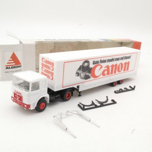 Albedo 1:87 MAN Koffer-Sattelzug Canon in OVP RR1165
