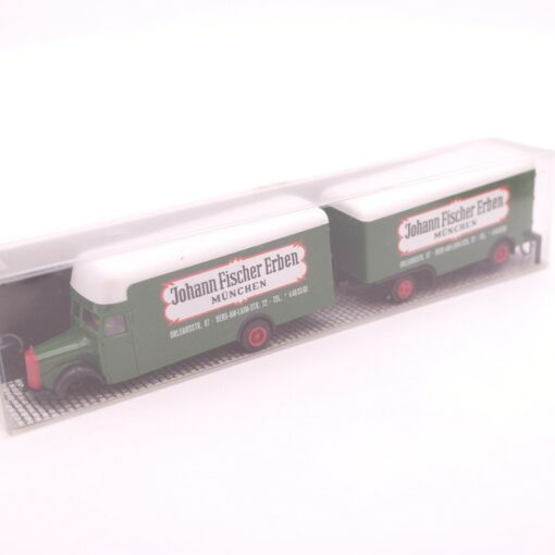 Albedo 1:87 MB Kofferhängerzug Johann Fischer Erben in OVP RT5377