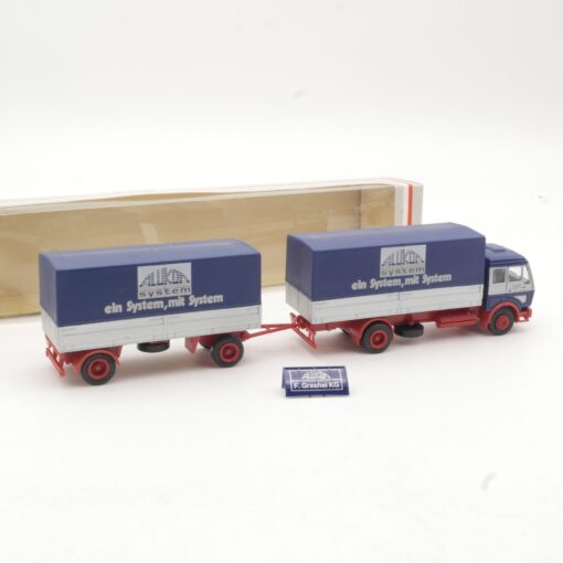 Albedo 1:87 MB NG Hängerzug Alukon ein System in OVP RR596 – Bild 3