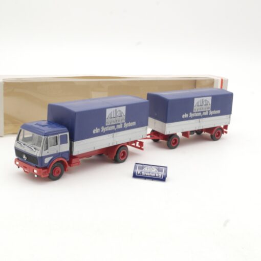 Albedo 1:87 MB NG Hängerzug Alukon ein System in OVP RR596
