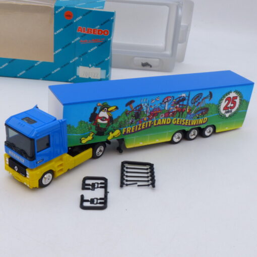 Albedo 1:87 Nr.: 700122 Renault AE Sattelzug 25 Jahre Geiselwind, in OVP EB2241