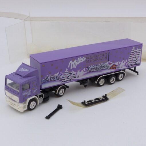 Albedo 1:87 Volvo F12 Sattelzug Milka Weihnacht anno 1991 in EVP EX3059