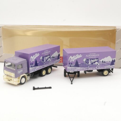 Albedo 1:87 Volvo Hängerzug Milka Alpenmilch in OVP QR7175