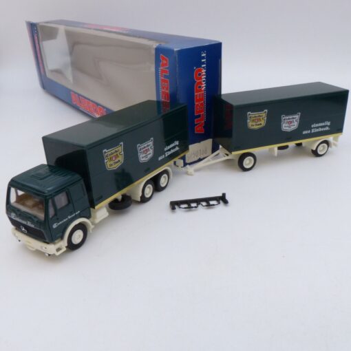 Albedo / Herpa 1:87 Mercedes Benz NG Hängerzug Einbecker Brauhaus, in OVP EB130