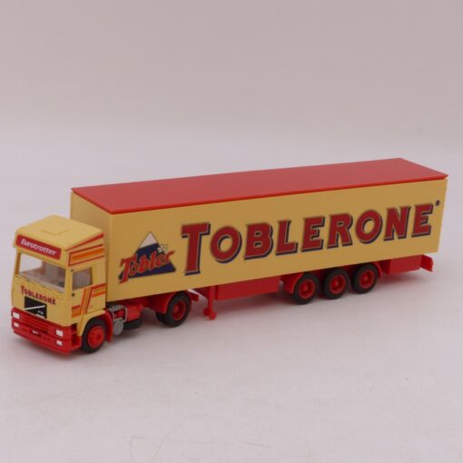 Albedo / Herpa 1:87 Volvo F12 HD Sattelzug TOBLERONE, siehe Bilder o. EB9095