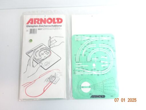 Arnold Gleisplan Zeichenschablone 1:5 siehe Foto in OVP CK5181