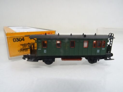 Arnold N 0304 Personenwagen 2./3. Klasse der DRG in OVP QR5188 – Bild 3