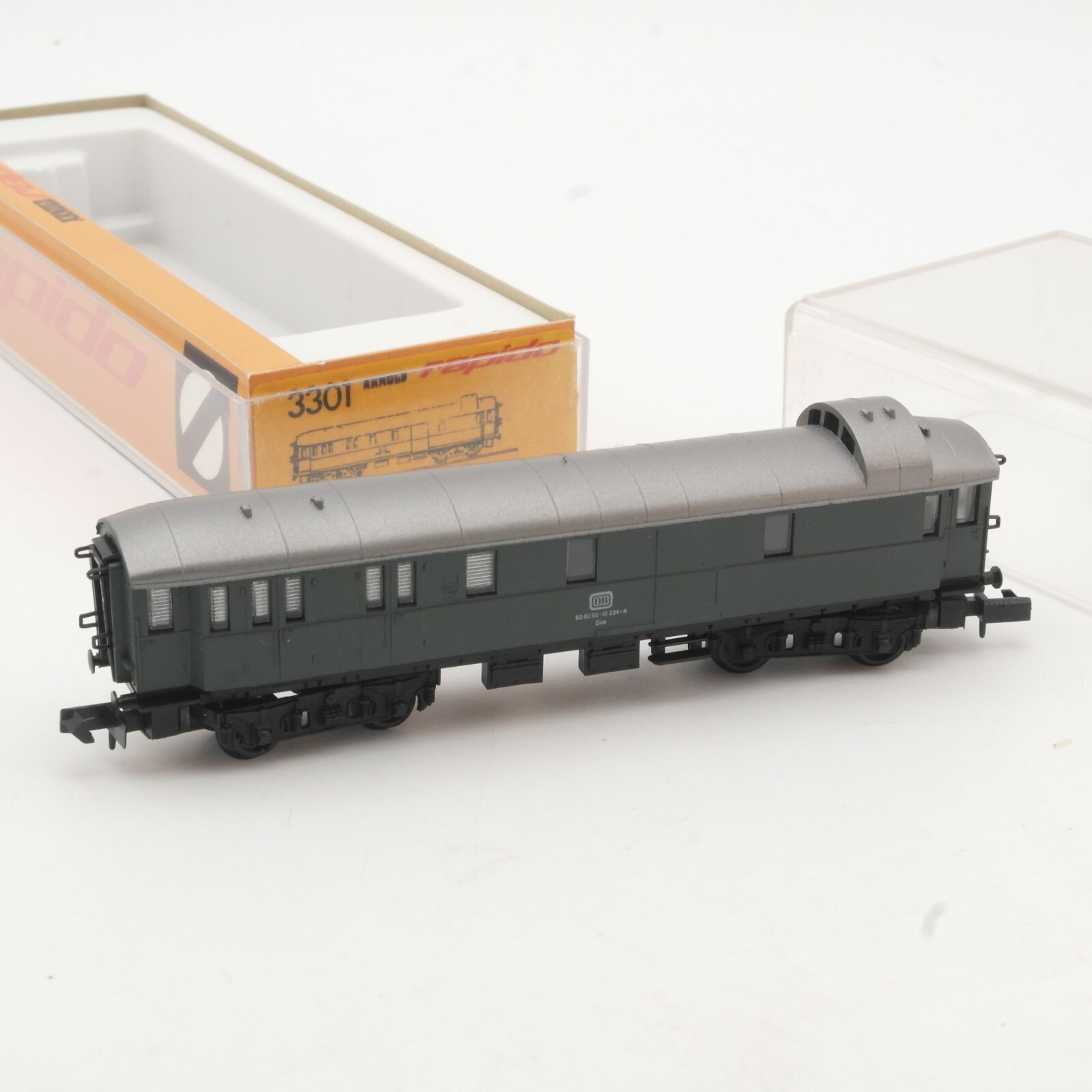 Arnold N 3301 Eilzugwagen Gepäckwagen der DB in OVP QR7976 – Bild 3