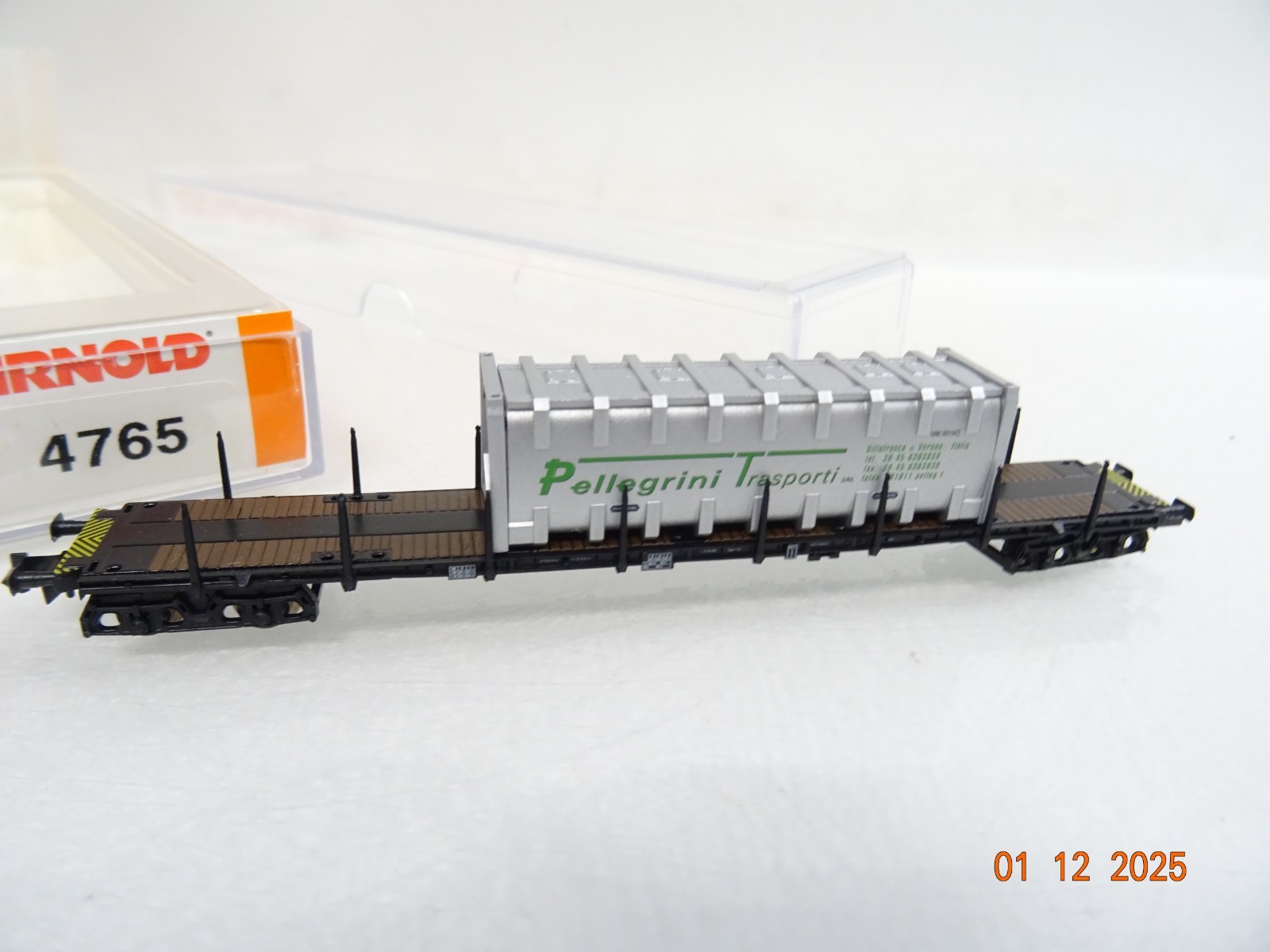 Arnold N 4765 Containerwagen Pellegrini Transporti in OVP RR5155