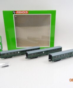 Arnold N HN4192 Reisezugwagen-Set 3tlg. Lowa E5 der DR neuwertig in OVP JL568