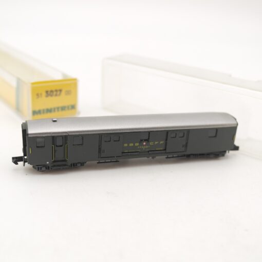 Arnold N Leichtstahl Gepäckwagen 50 85 92-33 065-0 der SBB in EVP RR2124