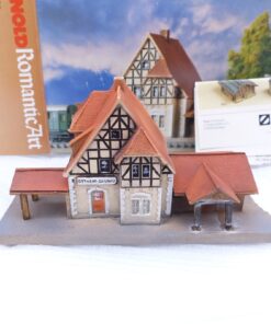 Arnold Romantic Art 6920 Fertigmodell Bahnhof Östheim-Gailnau in OVP EX6055