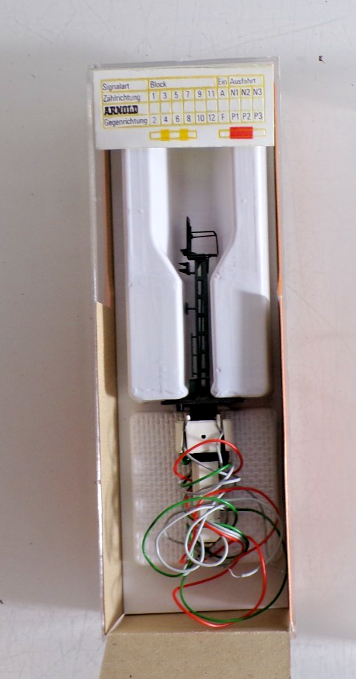 Arnold Spur N 7602 Blocksignal siehe Foto in OVP PK2719 – Bild 3