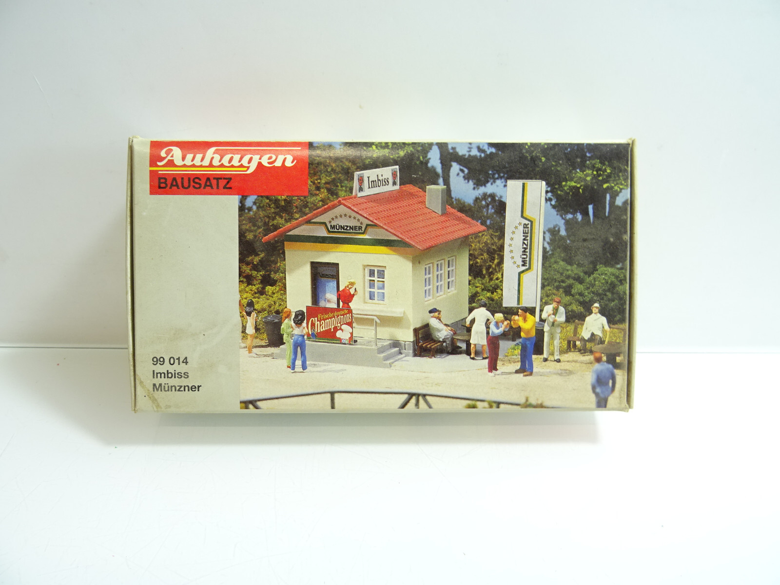 Auhagen H0 99 014 Imbiss Münzer Bausatz siehe Foto in OVP C2093