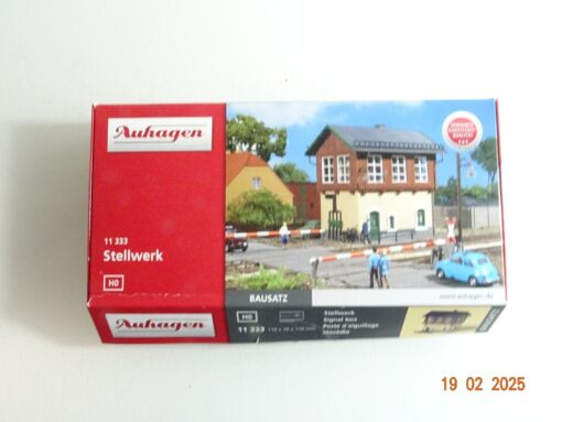 Auhagen H0 Bausatz 11333 Stellwerk in OVP CK6173 – Bild 3