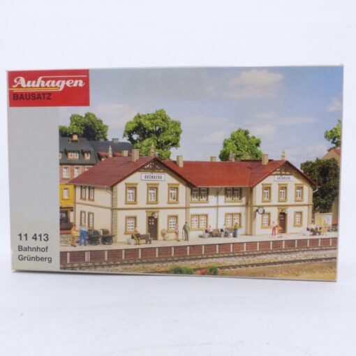 Auhagen H0 Bausatz 11413 Bahnhof Grünberg in ungeöffneter OVP EX7516