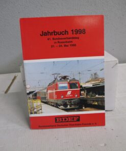 BDEF Jahrbuch 1998 41. Bundesverbandstag in Rosenheim 21.-24.Mai 98 o.OVP AW6600