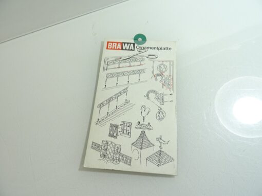 BRAWA H0 3601 Ornamentplatte in OVP PR859 – Bild 3