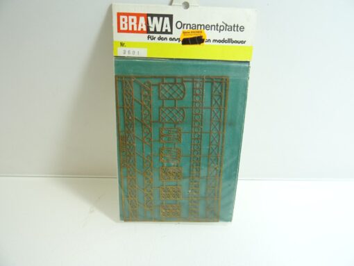 BRAWA H0 3601 Ornamentplatte in OVP PR859