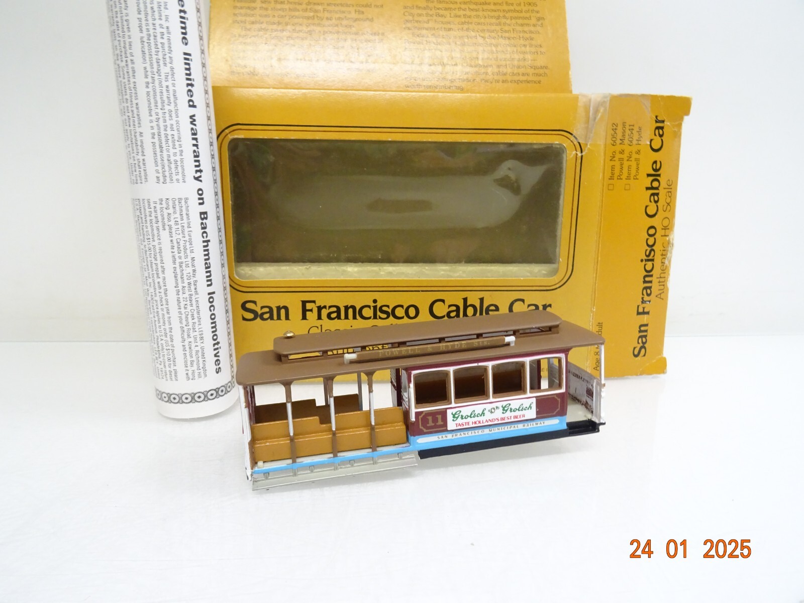 Bachmann H0 60541 Gehäuse für San Francisco Cable Car in OVP LE8540
