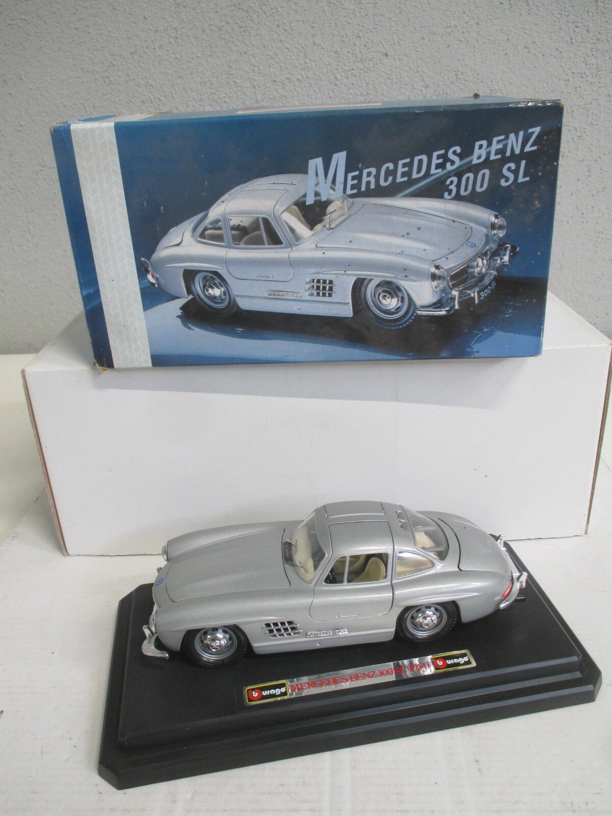 Bburago 1:24 627724 Mercedes Benz 300 SL 1954 m.OVP WZ4243