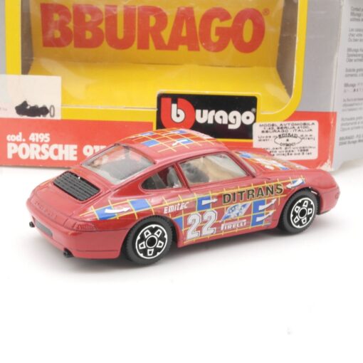 Bburago 1:43 4195 Porsche 911 Carrera Cup #22 in OVP QR5145 – Bild 3