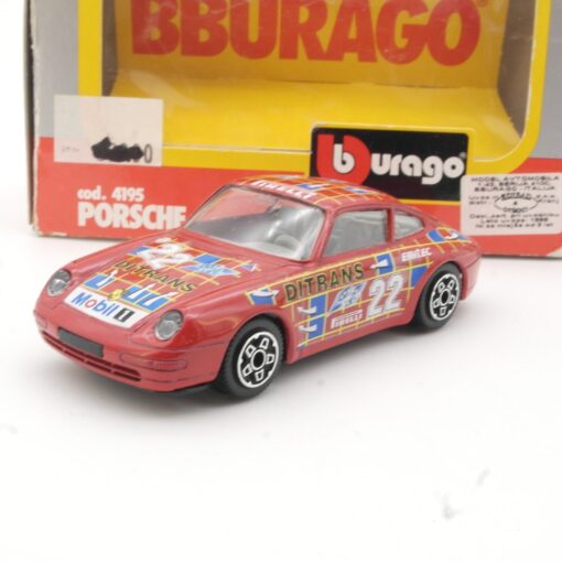 Bburago 1:43 4195 Porsche 911 Carrera Cup #22 in OVP QR5145