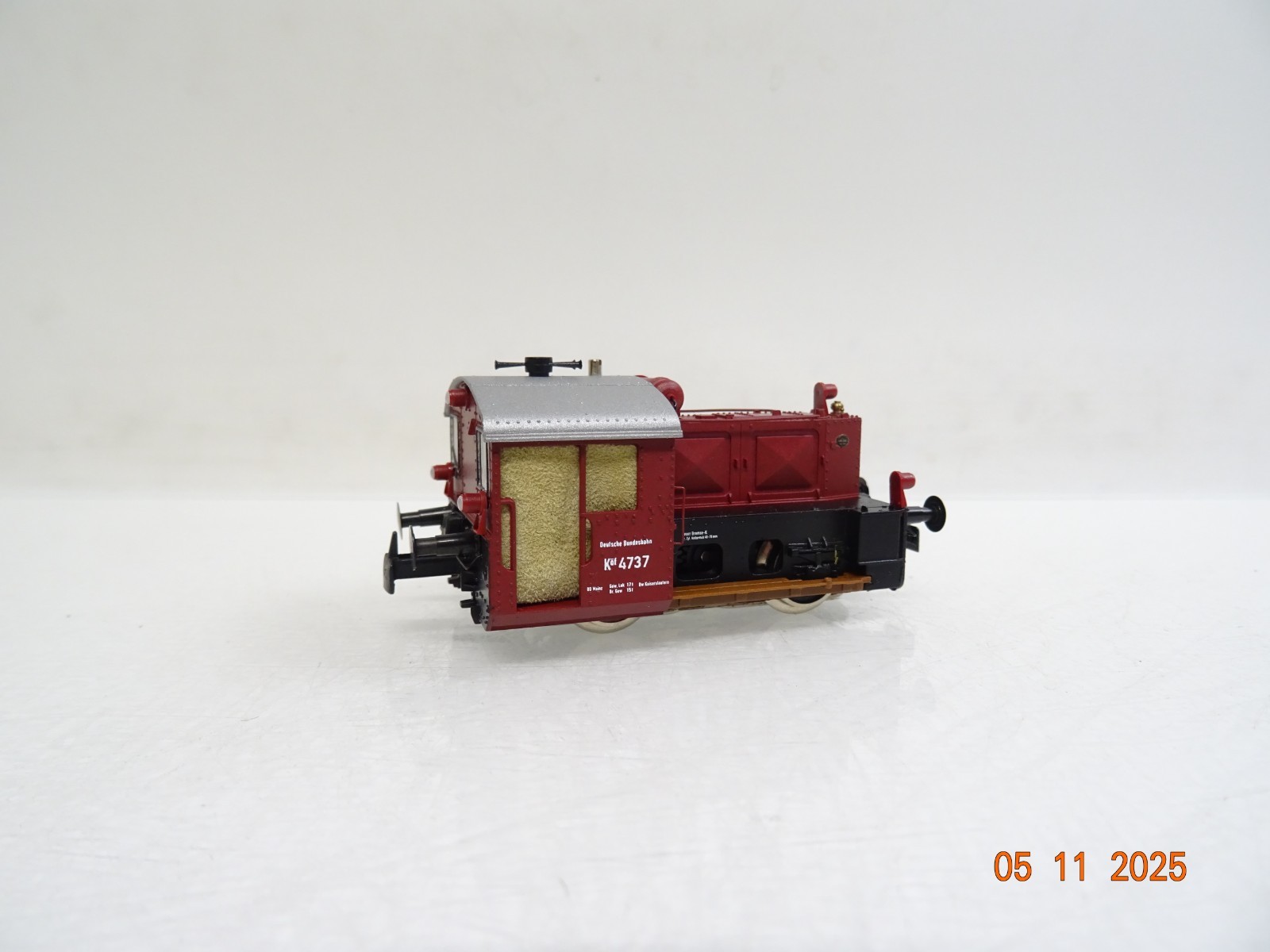 Brawa H0 0472 AC Diesellok Köf 4737 der DB Digital in OVP JL4154 – Bild 3