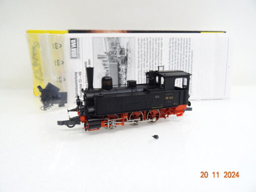 Brawa H0 0600 Dampflok T3 Württ. BR 89 343 der DRG mit DSS in OVP LE7325
