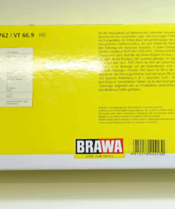 Brawa H0 44413 LEERKARTON für Triebwagen VT 66.9 AR7330