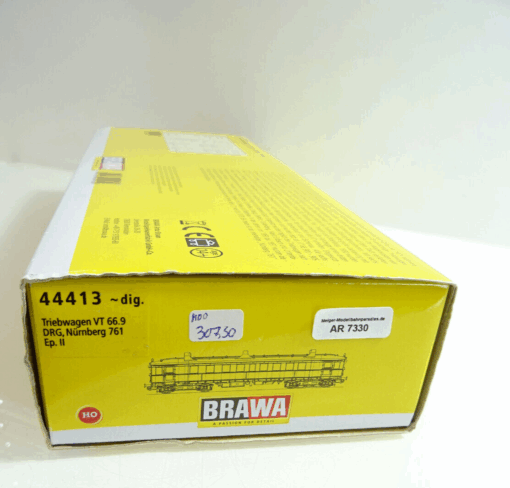 Brawa H0 44413 LEERKARTON für Triebwagen VT 66.9 AR7330 – Bild 4