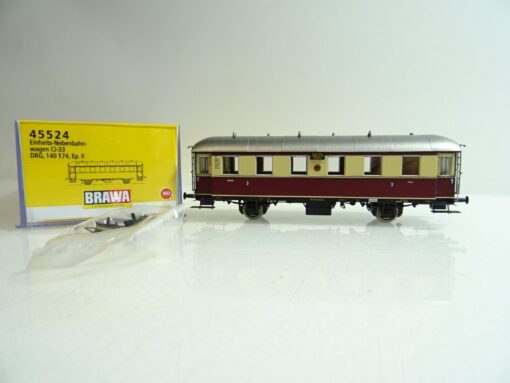 Brawa H0 45524 Einheitsnebenbahnwagen 3. Klasse der DRG in OVP PR1064