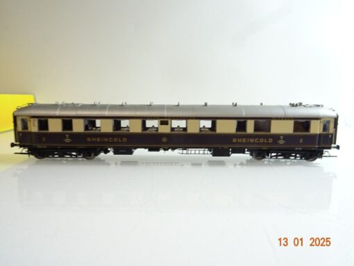 Brawa H0 46404 Schnellzugwagen Rheingold 2.Kl. der DRG in OVP PR5236 – Bild 3