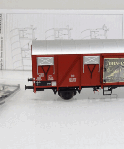 Brawa H0 47279 Gedeckter Güterwagen Glmhs 50 Löhmann der DB in OVP LE627