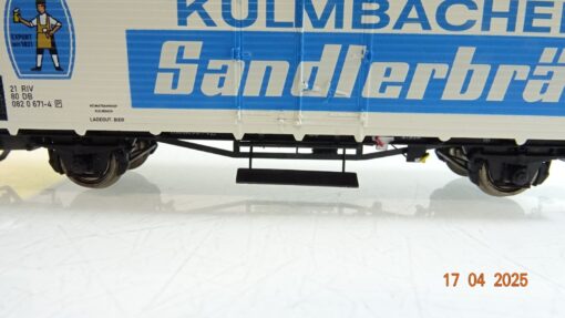 Brawa H0 47616 Kühlwagen Kulmbacher Sandlerbräu der DB in OVP PR7190 – Bild 5