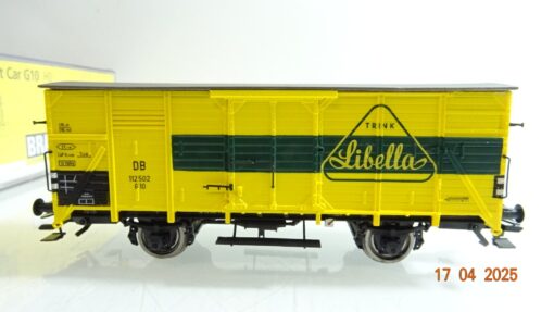 Brawa H0 48294 gedeckter Güterwagen Lipella der DB in OVP PR7170 – Bild 3