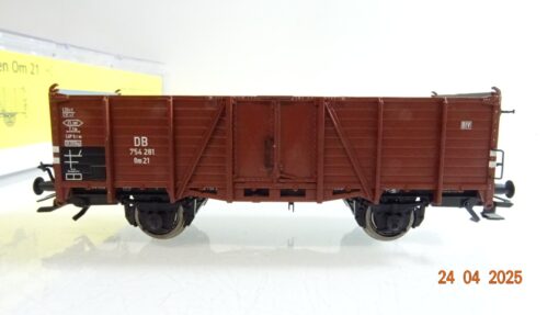 Brawa H0 48405 offener Güterwagen Om 21 der DB in OVP PR7228 – Bild 3
