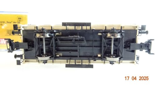 Brawa H0 49899 gedeckter Güterwagen Tesafilm der DB in OVP PR7174 – Bild 4