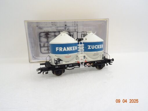 Brawa H0 50576 Staubbehälterwagen Kds 56 Franken Zucker der DB in OVP LE9972