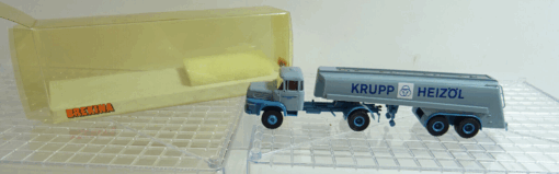 Brekina 1:87 15356 Brekina Krupp K 806 Tank-Sattelzug Krupp Heizöl in OVP AR7671
