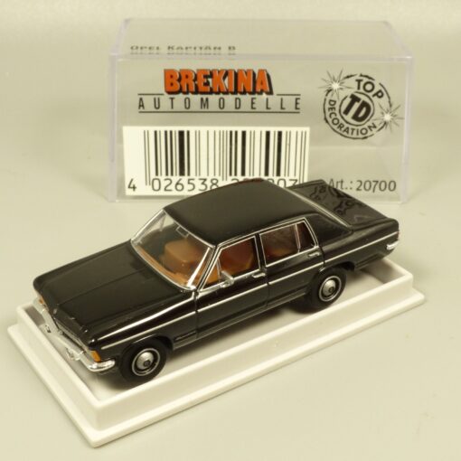 Brekina 1:87 20700 Opel Kapitän B Limousine schwarz in OVP EX7267