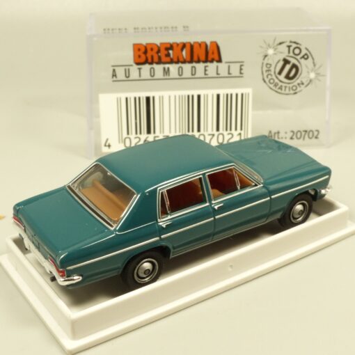 Brekina 1:87 20702 Opel Kapitän B Limousine grün in OVP EX7268 – Bild 3